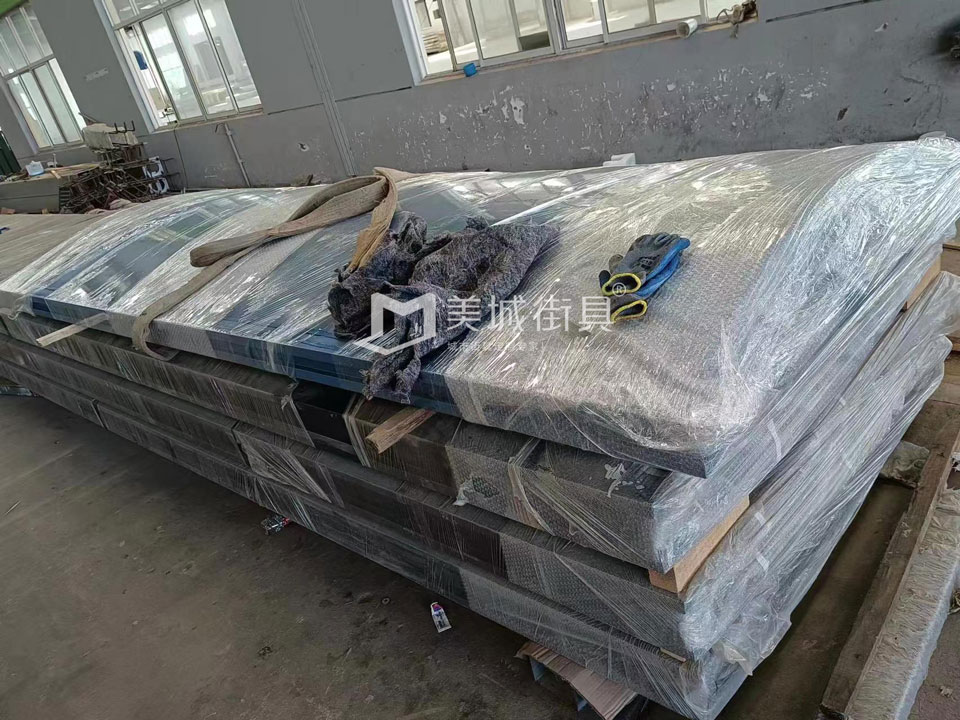 2023.8.24美城街具供應(yīng)湖北監(jiān)利候車(chē)亭發(fā)貨記錄